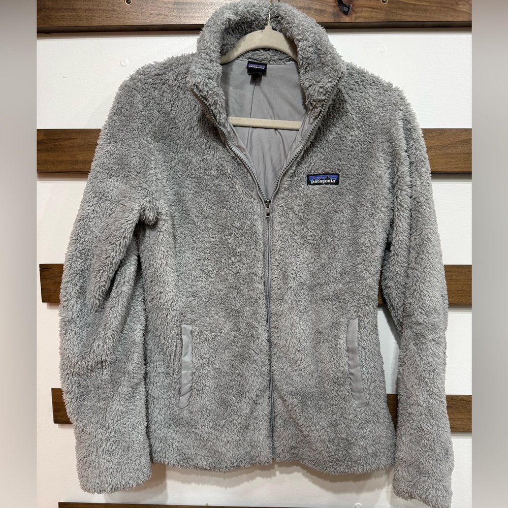 Patagonia Women's Cozy Gray Teddy Jacket
